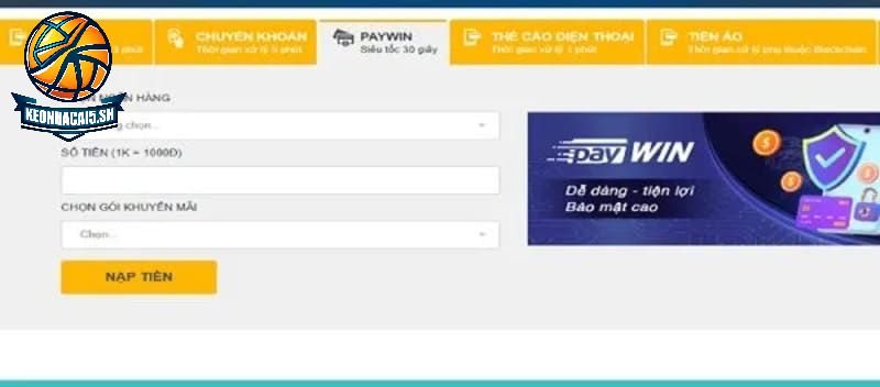 Chỉ cách nạp tiền vào nhà cái Five88 thành công 100%