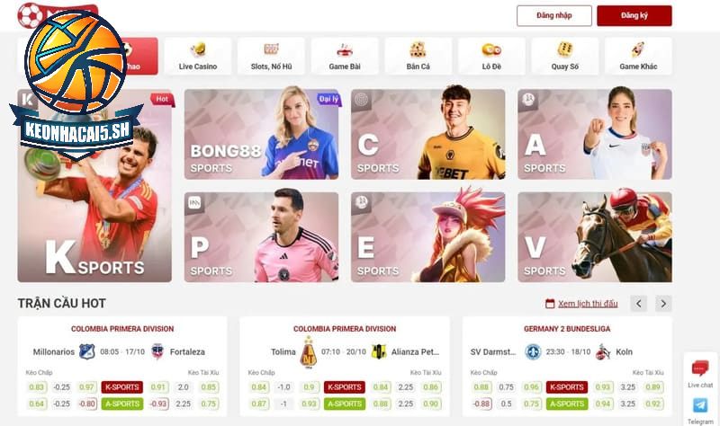 Nhà cái cập nhật hình thức chơi đa dạng từ kèo cược cho đến các bộ môn thể thao