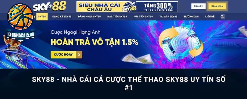 Nhà cái SKY88 thường xuyên triển khai các sự kiện tặng thưởng hấp dẫn
