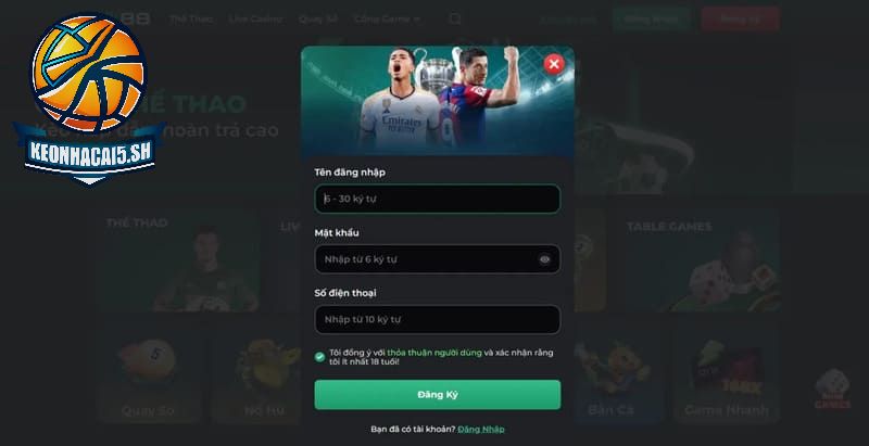 Hướng dẫn đăng ký làm hội viên UK88 mới